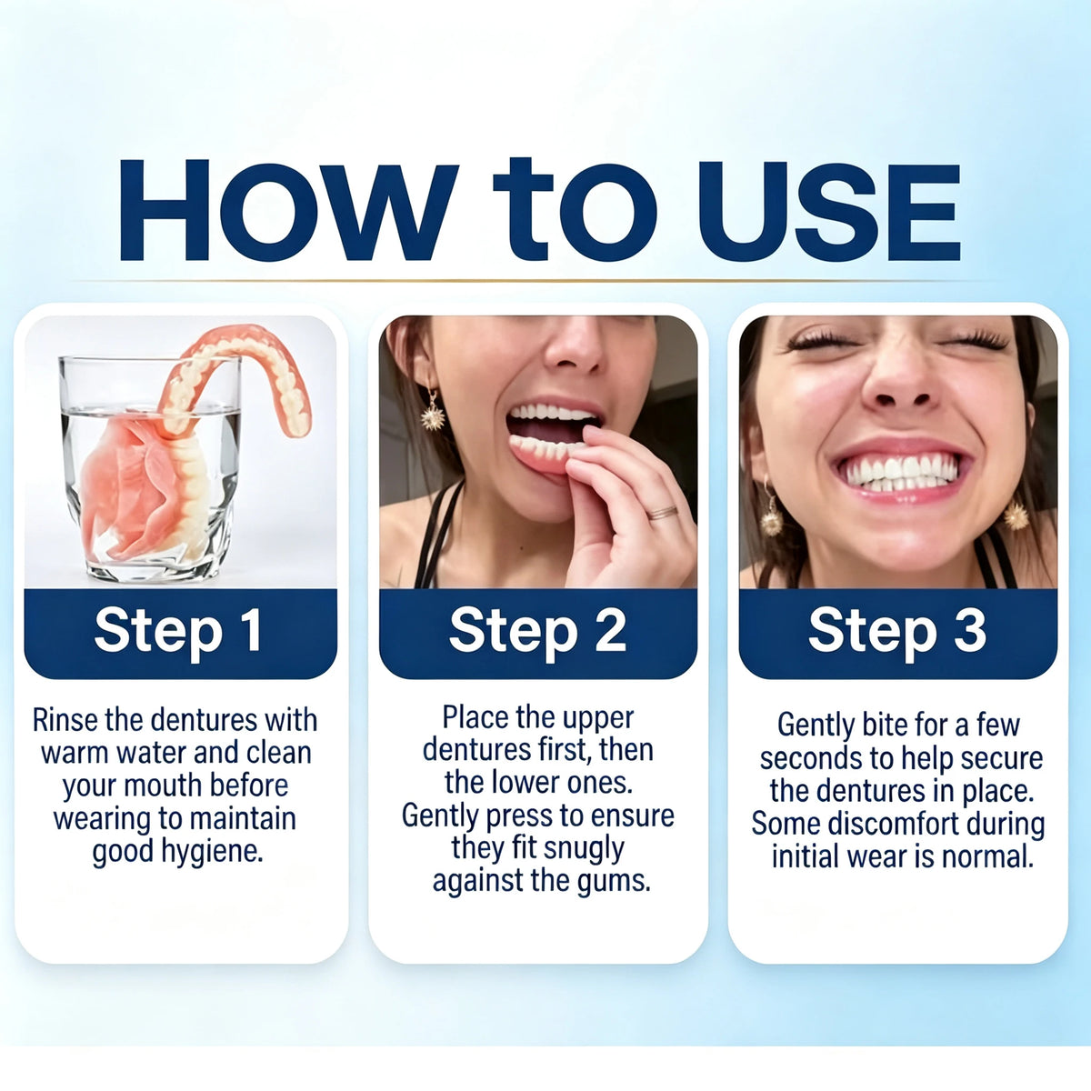 Silicone Simulation Teeth and Cosmetic Dentures for a Confident Daily Smile