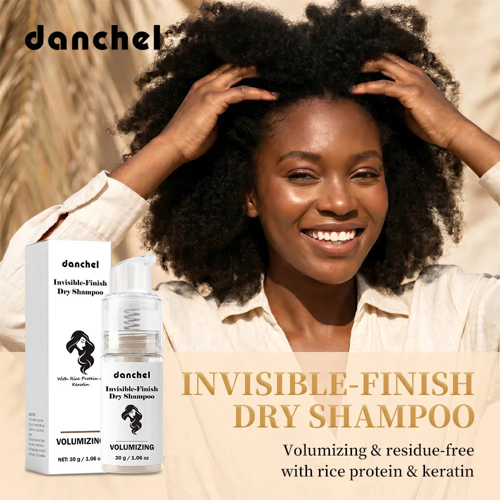 Dry Shampoo Powder and Hair Volumizing Spray for Refreshing Roots on the Go - 4