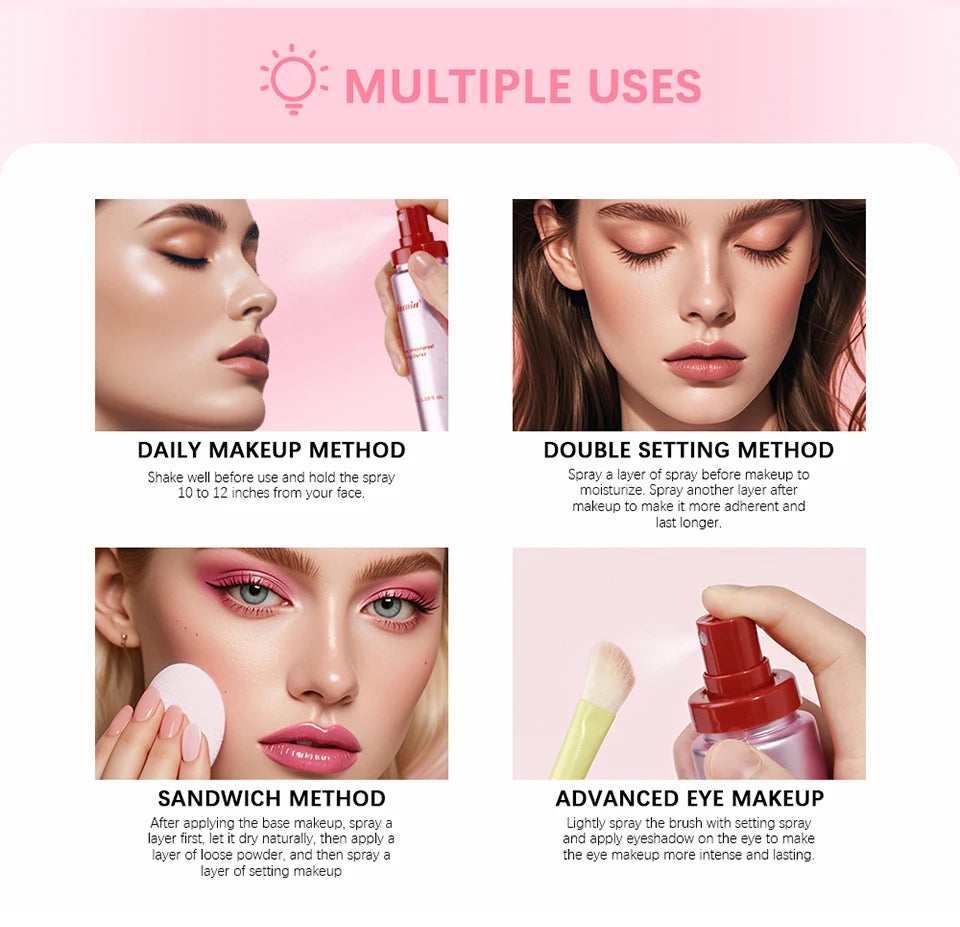 Makeup Setting Kit and Face Base Bundle for Flawless Long Lasting Looks