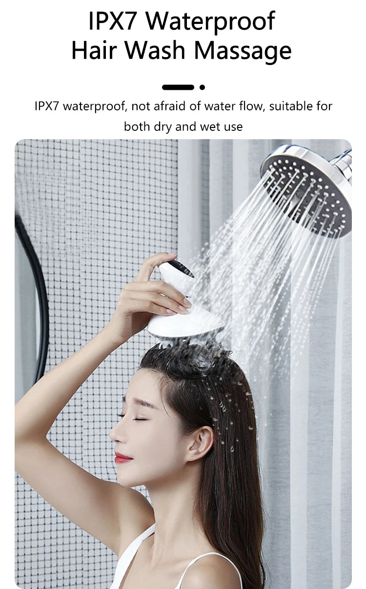 Scalp Massager and Electric Head Scratcher for Deep Relaxation and Hair Care