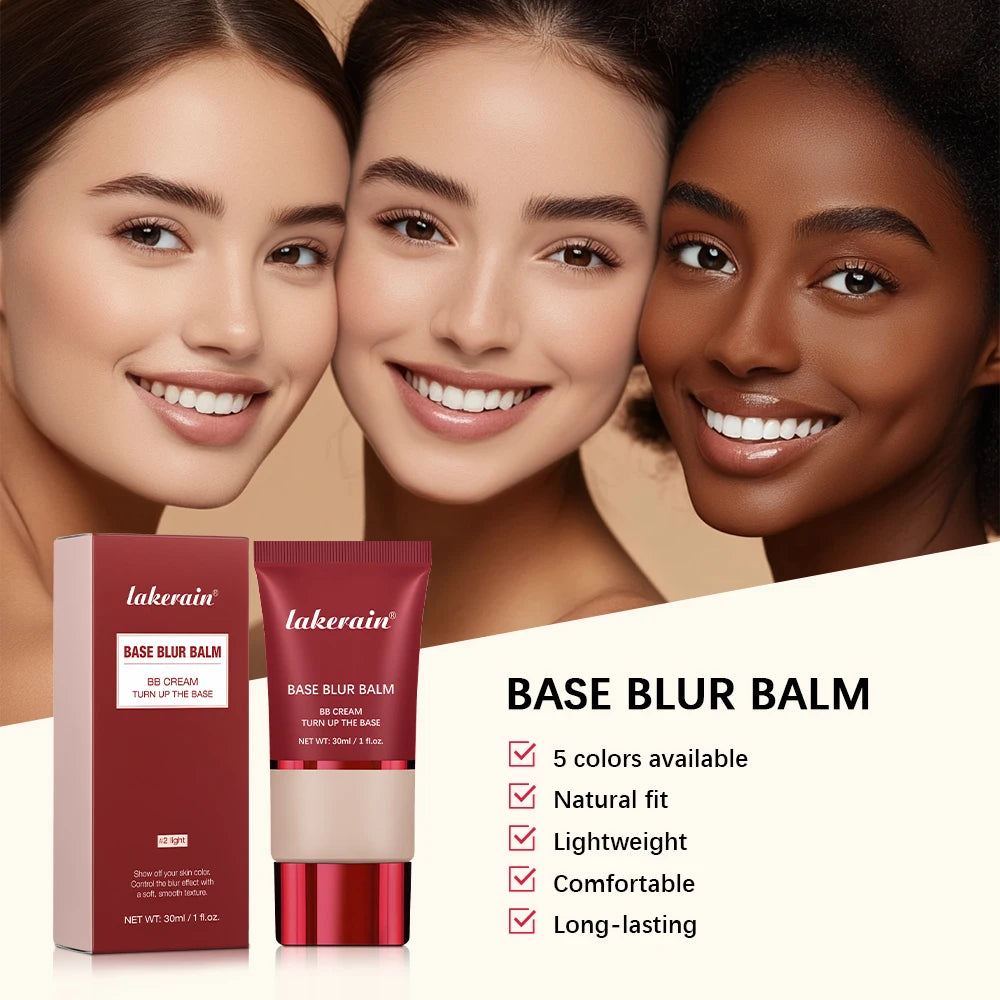 Blur Base Balm and Hydrating BB Cream for a Flawless Smooth Natural Makeup Finish - 4