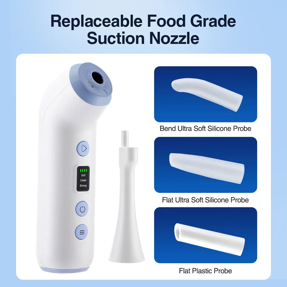 Tonsil Stone Remover and Oral Vacuum Tool for Clearing Bad Breath at Home
