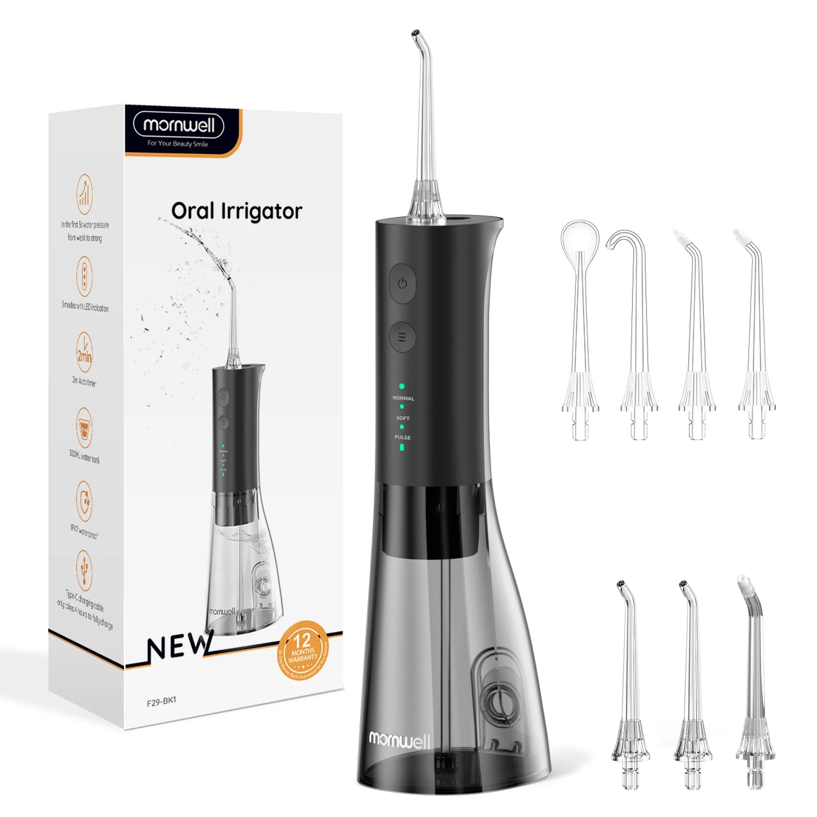 Portable Water Flosser and Oral Irrigator for Daily Teeth Cleaning Routine - 14