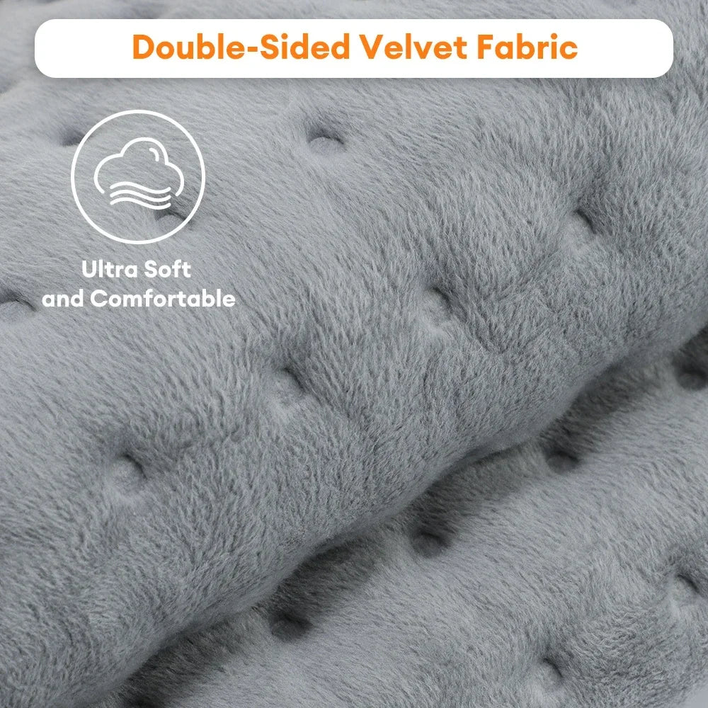 Electric Heating Pad and Heated Mat for Pain Relief during Cold Winter Days - 3