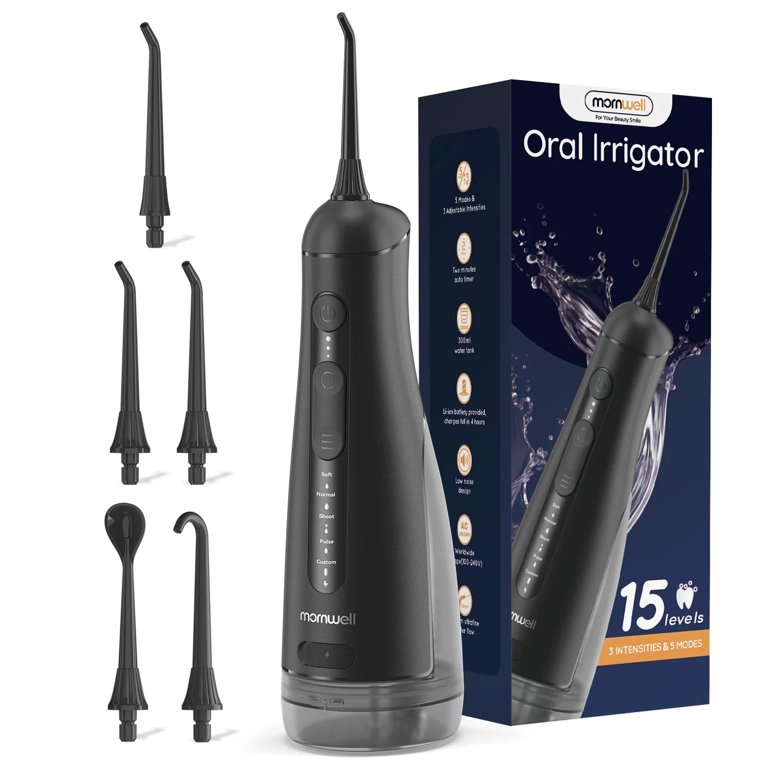 Water Flosser and Cordless Oral Irrigator for Daily Teeth Cleaning and Gum Health - 17