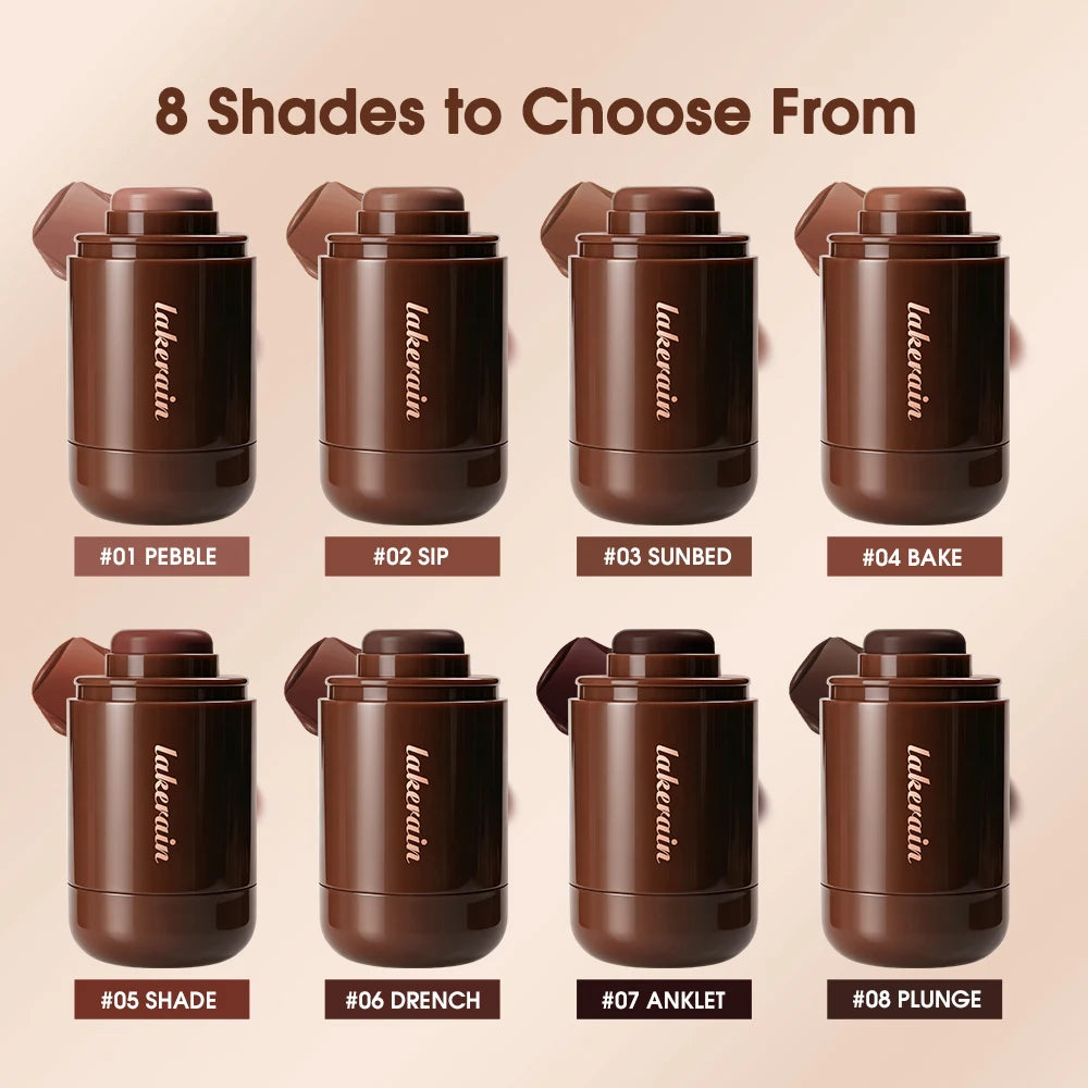 Cream Contour Stick and Bronzer Makeup for Daily Sculpting and Face Defining - 4