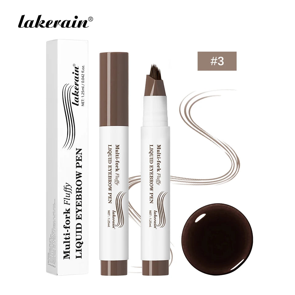 Liquid Eyebrow Pen and Tattoo Brow Tint for Natural Definition and Daily Makeup