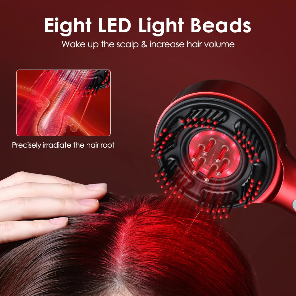 Electric Scalp Massager and Hair Growth Comb for Daily Scalp Care Relaxation - 3