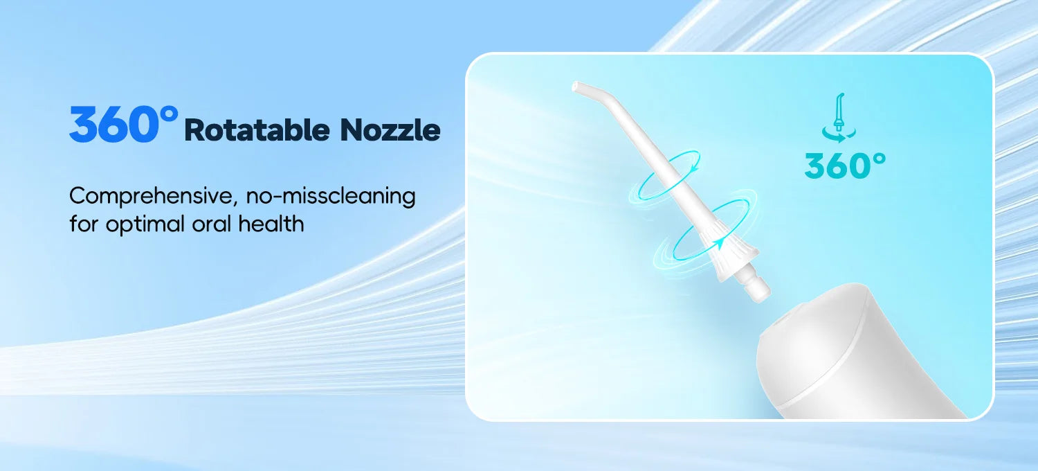 Water Flosser and Cordless Oral Irrigator for Daily Teeth Cleaning and Gum Health - 10