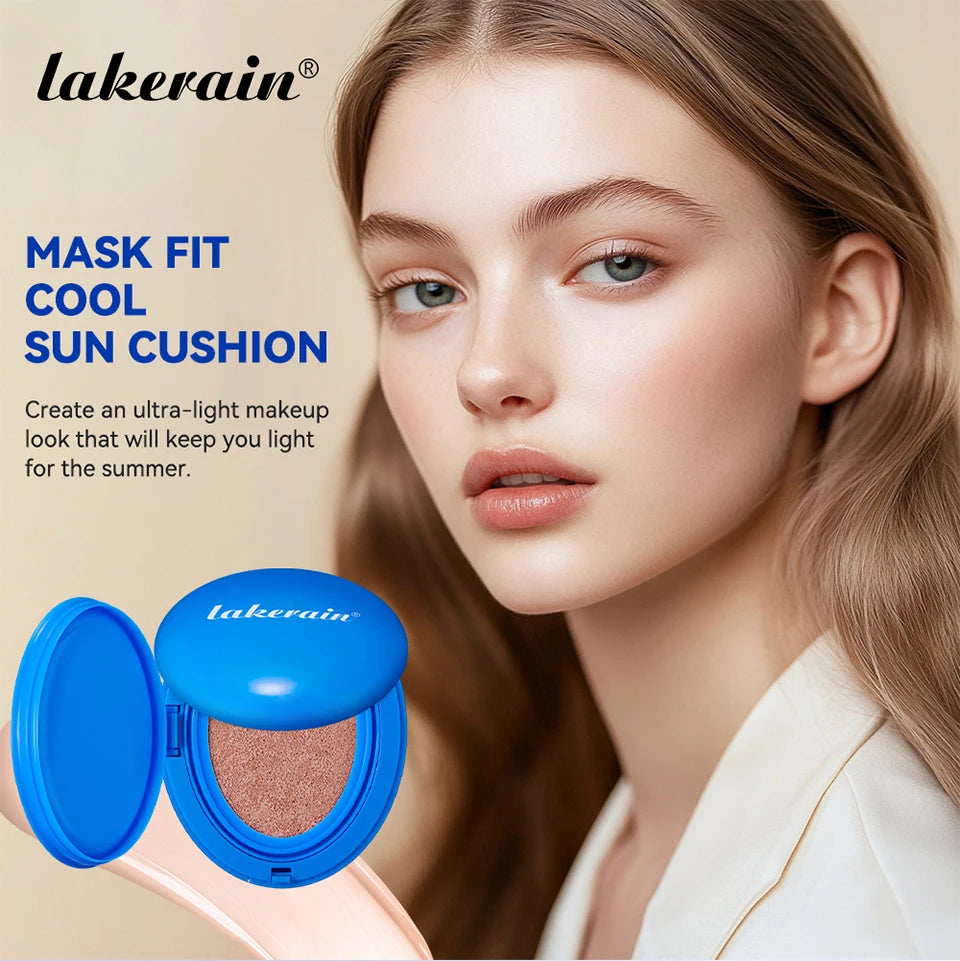 Cushion Foundation and Face Makeup Base for Long Lasting Daily Skin Coverage