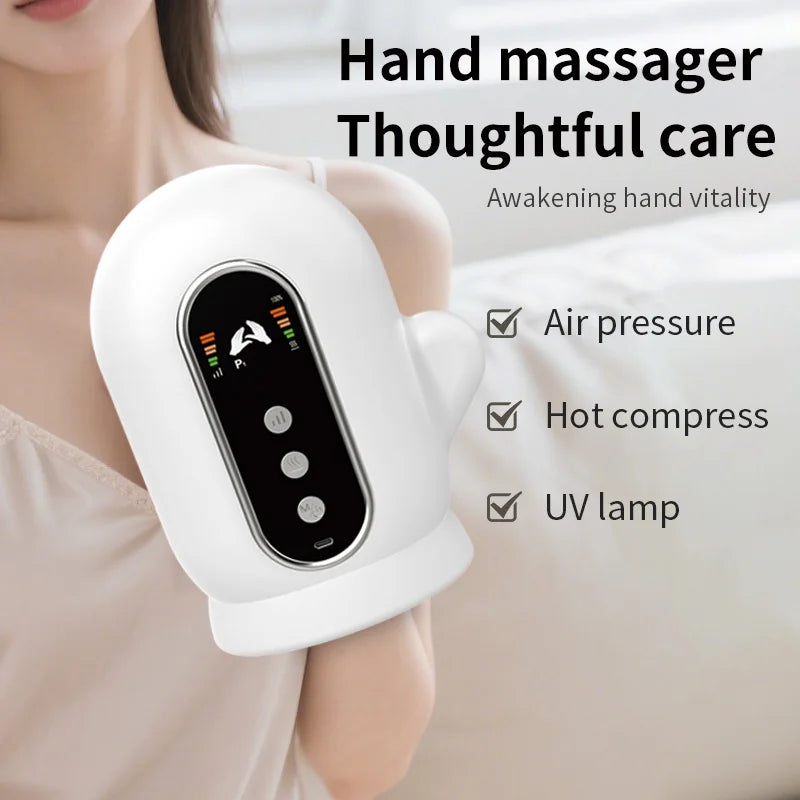 Hand Massager and Electric Palm Compression Machine for Pain Relief and Recovery - 1