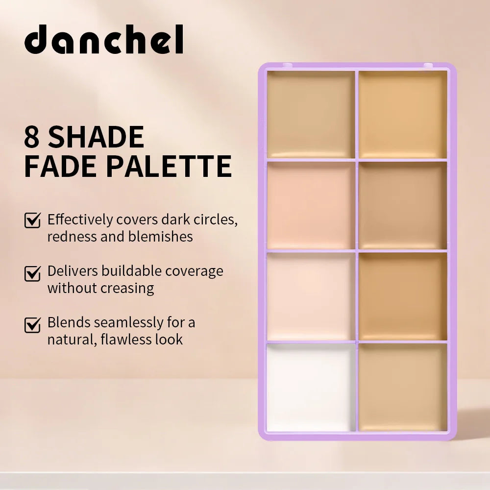 Cream Concealer Palette and Contour Kit for Flawless Makeup and Full Coverage
