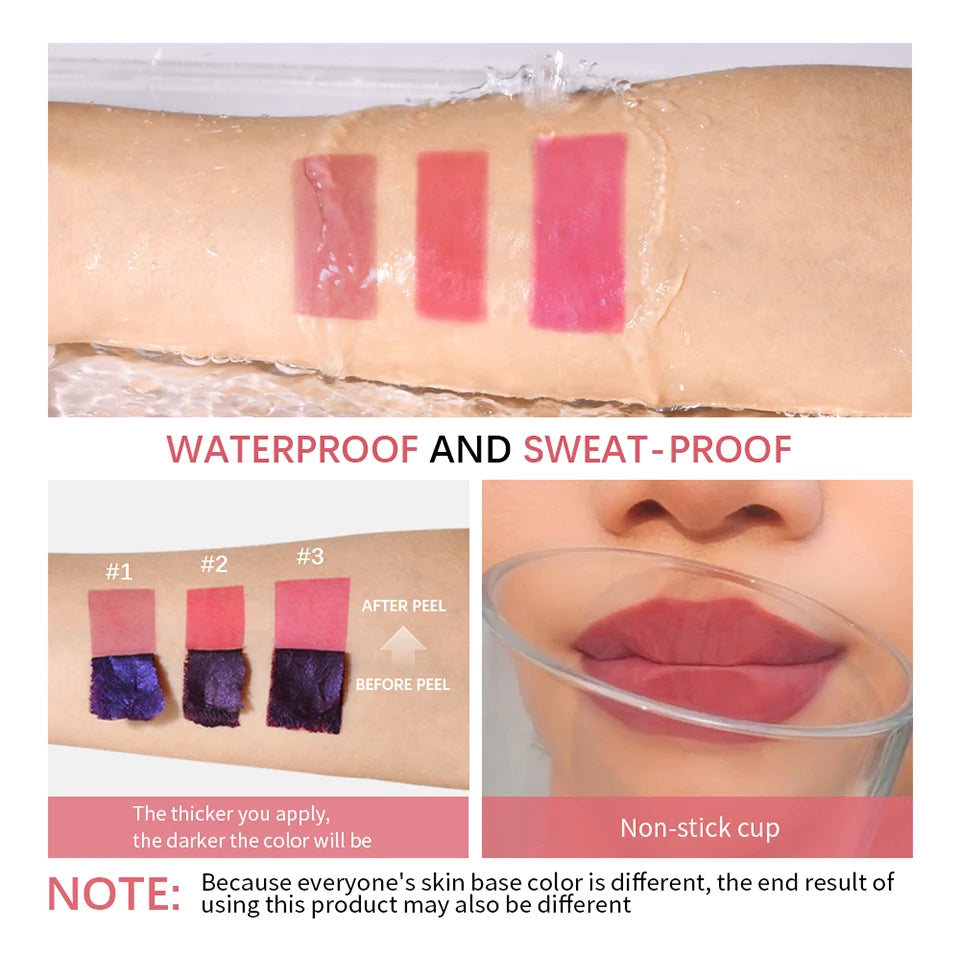 Peel Off Lip Stain and Transfer Proof Lip Tint for Long Lasting Daily Wear - 13