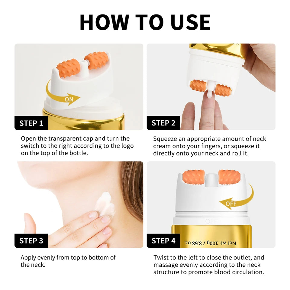 Firming Neck Cream and Lifting Skin Lotion for sagging neck and aging skin