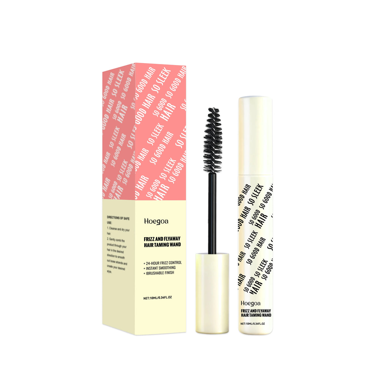 Hair Taming Wand and Flyaway Smoothing Stick for Sleek Hairstyles Daily