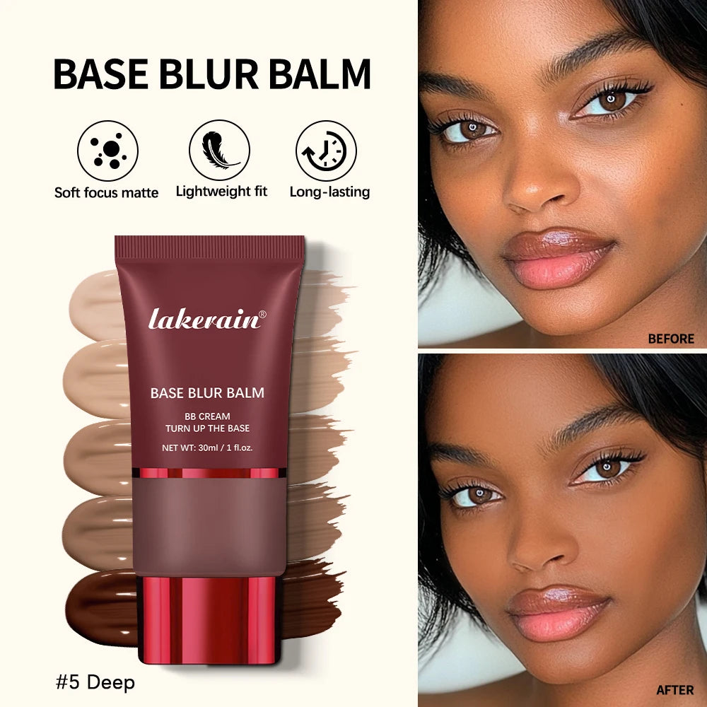 Liquid Foundation and Matte Makeup Base for a Flawless Smooth Skin Finish