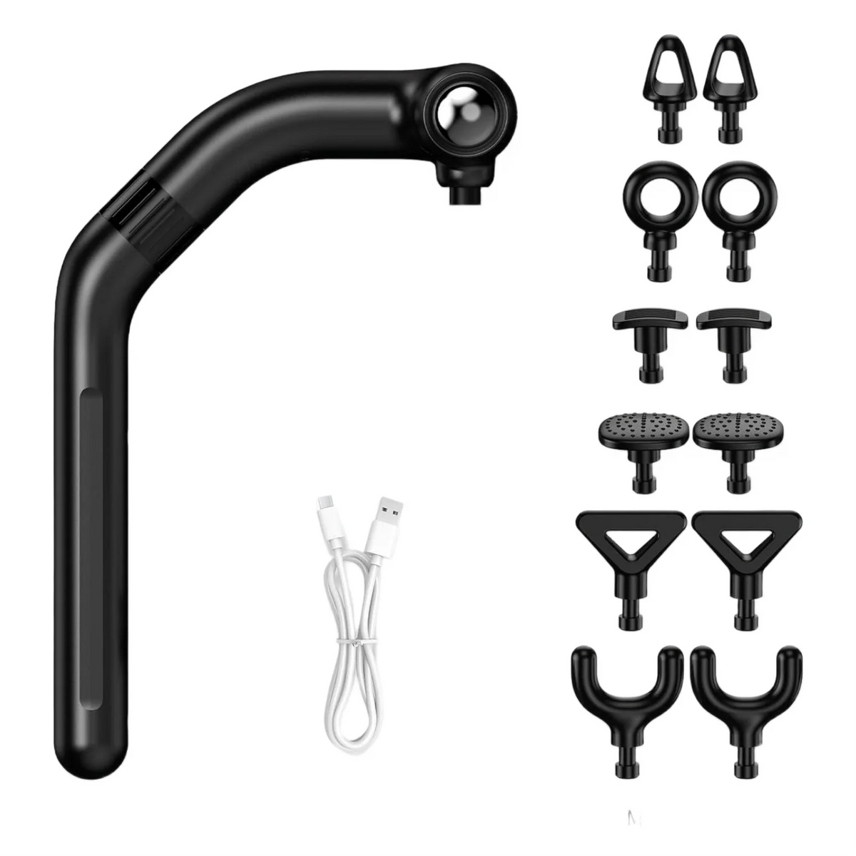 Dual Head Massage Gun and Percussion Massager for Full Body Muscle Relief at Home