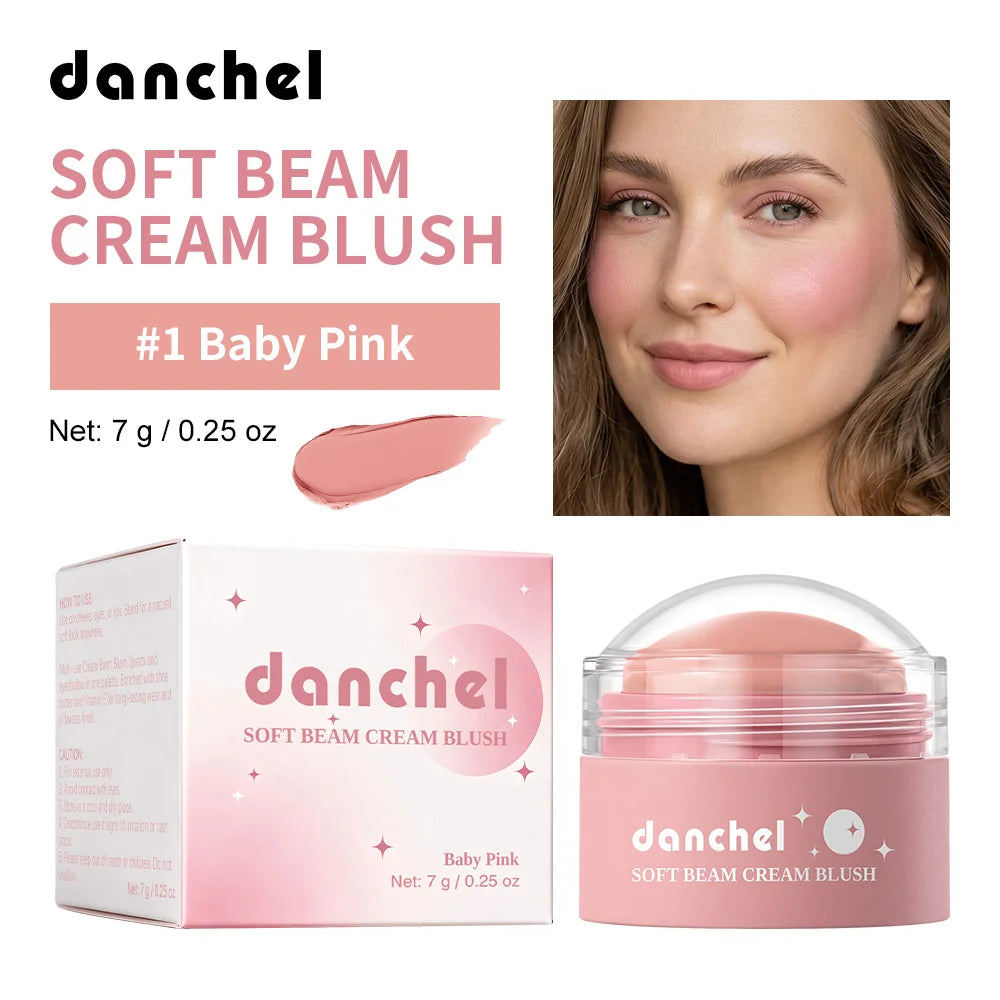 Soft Cream Blush and Multi Use Face Tint for Natural Daily Makeup Looks - 27