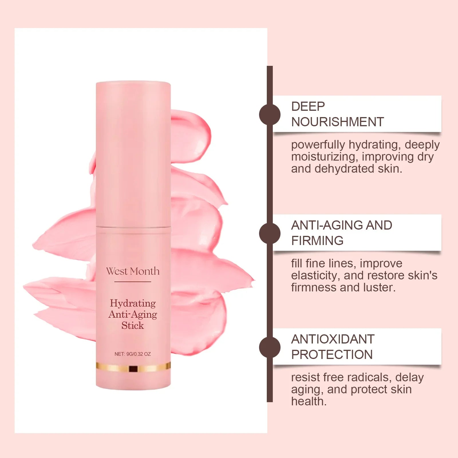 Collagen Moisturizing Stick and Anti Aging Balm for daily wrinkle reduction - 16