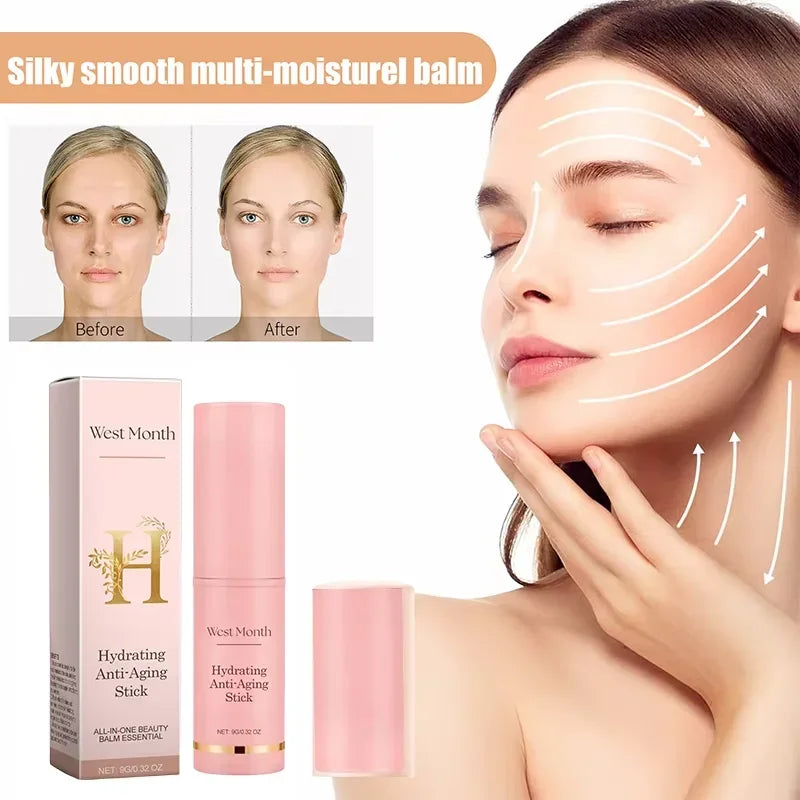 Collagen Moisturizing Stick and Anti Aging Balm for daily wrinkle reduction