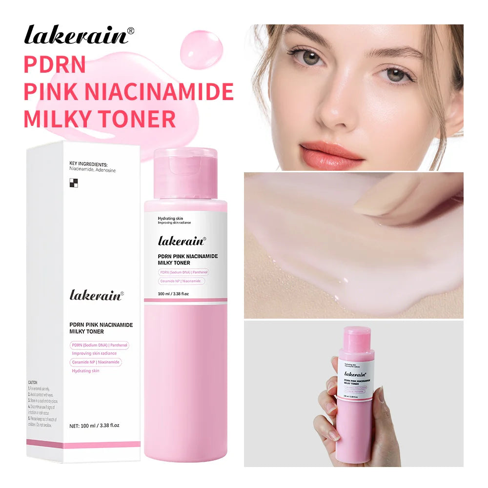 PDRN Niacinamide Toner and Moisturizing Facial Lotion for Daily Skin Hydration