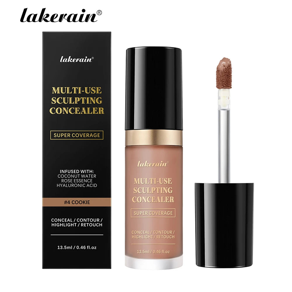 Liquid Concealer and Sculpting Makeup for Flawless Coverage and Face Contouring - 26