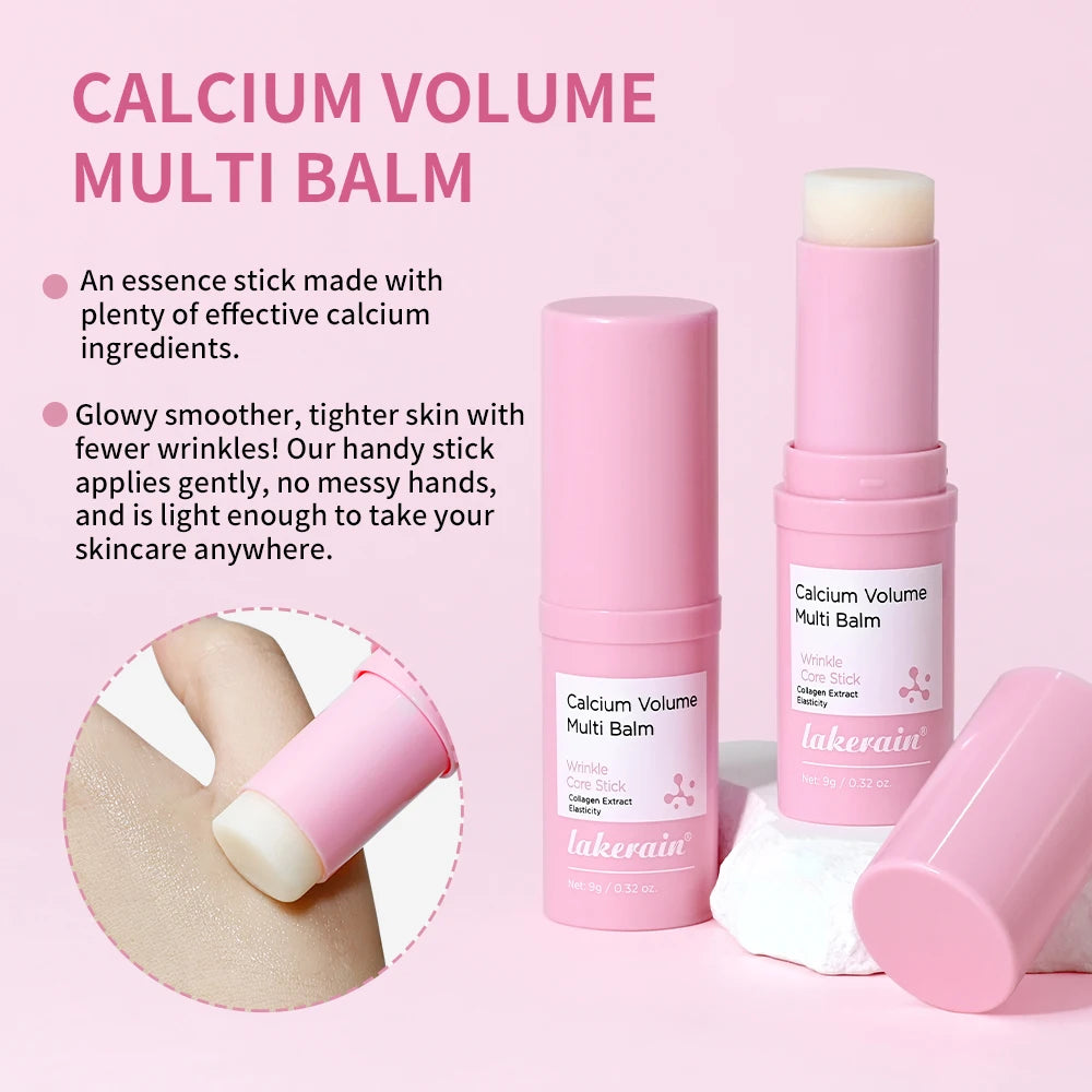 Calcium Volume Multi Balm and Eye Wrinkle Cream Stick for Daily Skin Care - 3