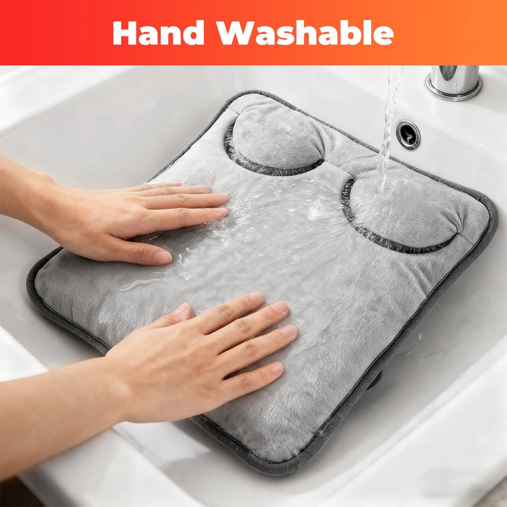 Electric Foot Warmer and Heated Cushion Mat for Office and Home During Winter