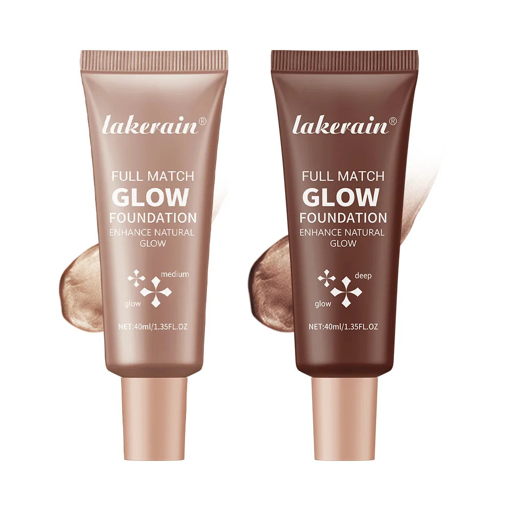 Liquid Glow Foundation and Radiant Skin Enhancer for Natural Daily Makeup Looks