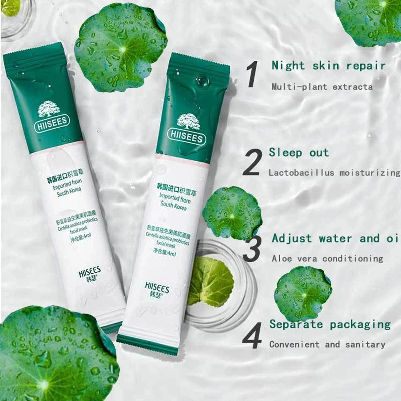 Collagen Sleeping Mask and Moisturizing Face Cream for Overnight Skin Repair - 4