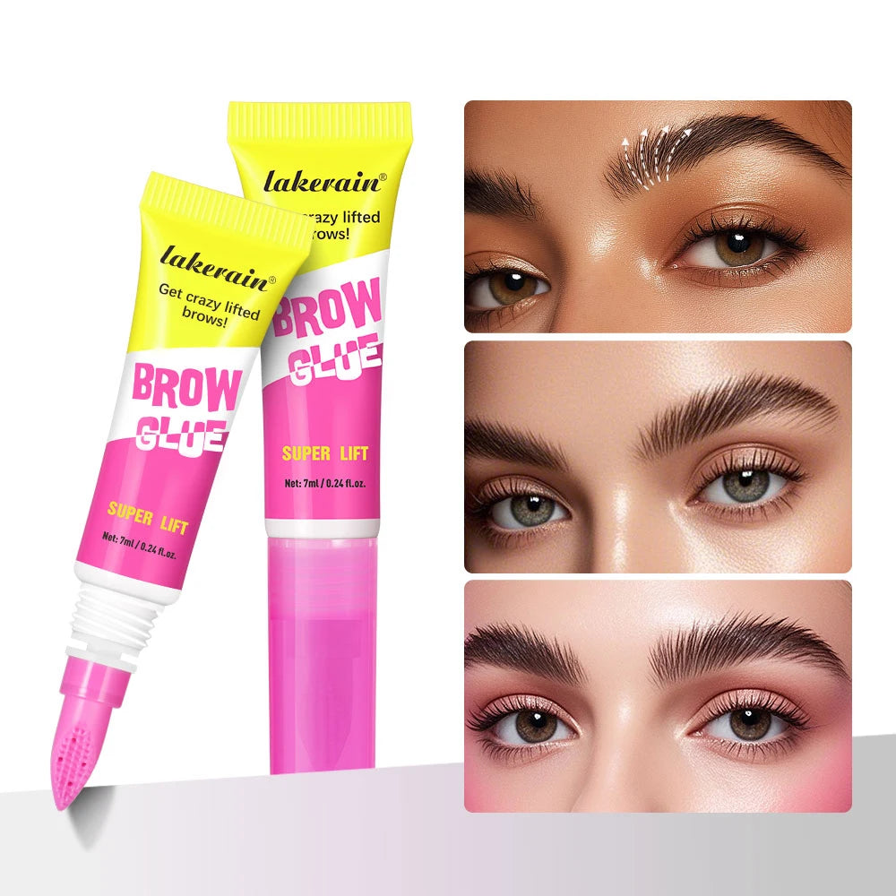 Brow Lamination Gel and Eyebrow Styling Glue for Long Lasting Defined Brows