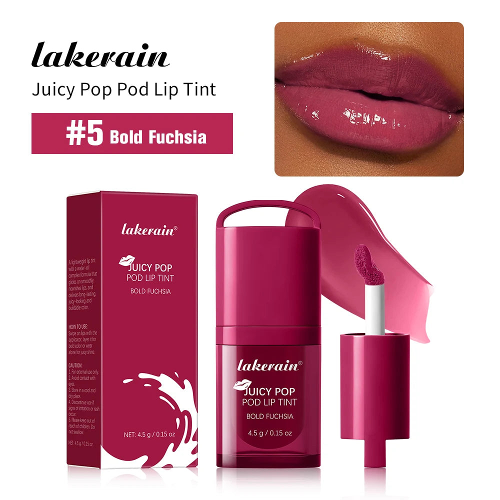 Juicy Pop Pod Lip Tint and Moisturizing Gloss for Daily Hydrating Makeup - 21