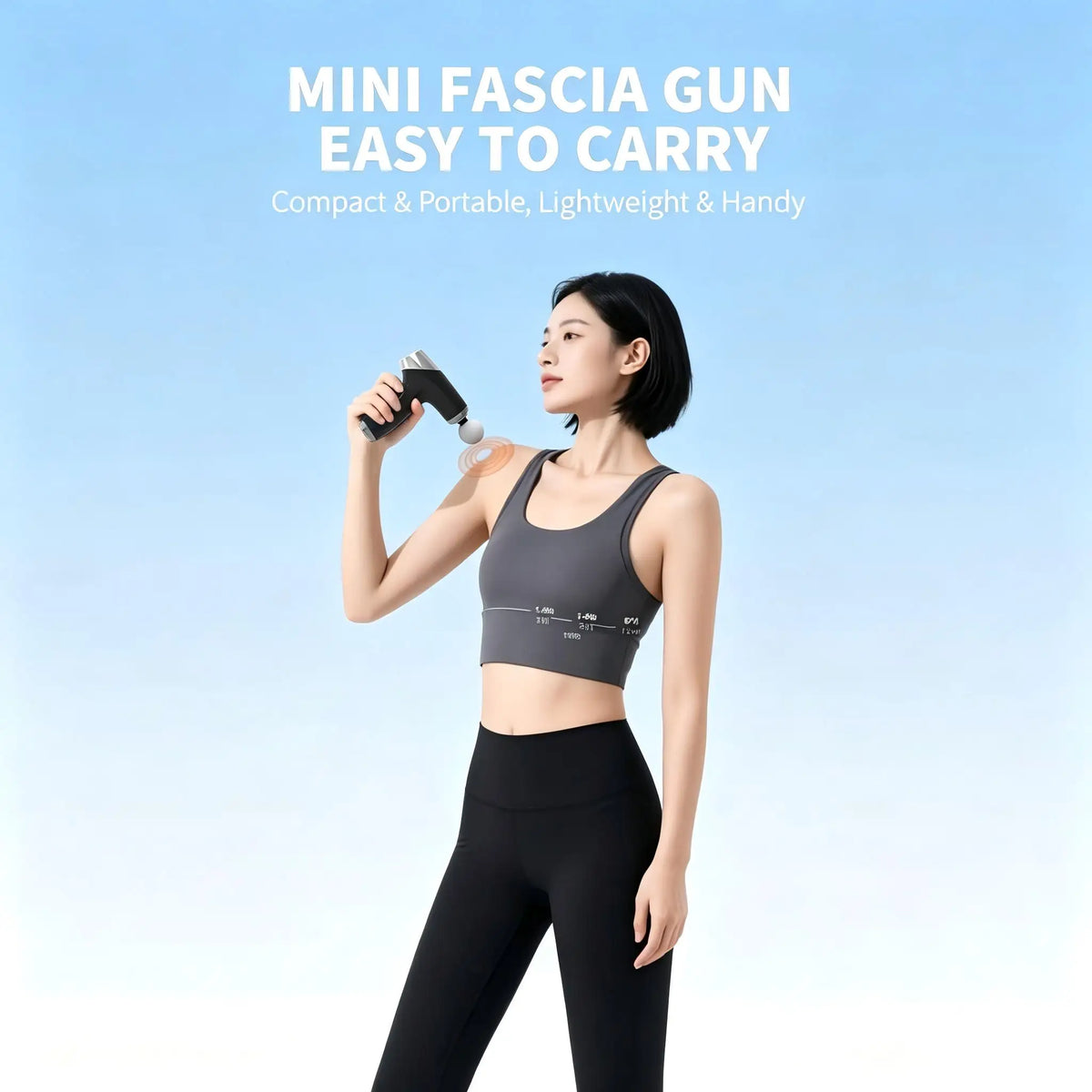 Mini Massage Gun and Percussion Muscle Massager for Post Workout Recovery Relief