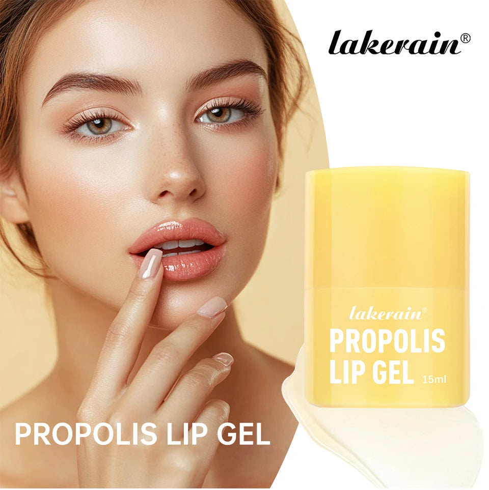 Propolis Lip Gel and Hydrating Lip Mask for Overnight Repair and Dry Lip Care - 7