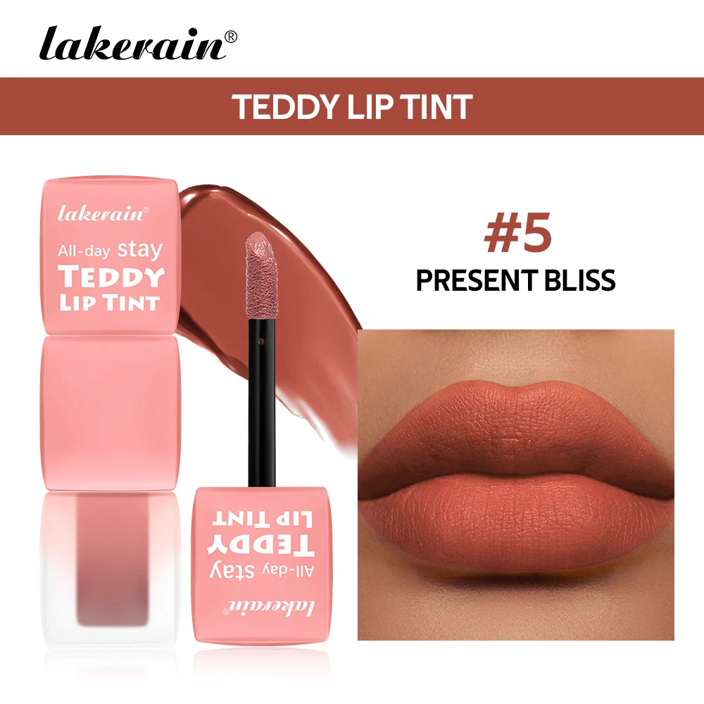 Teddy Lip Tint and Matte Liquid Lipstick for long lasting waterproof natural makeup