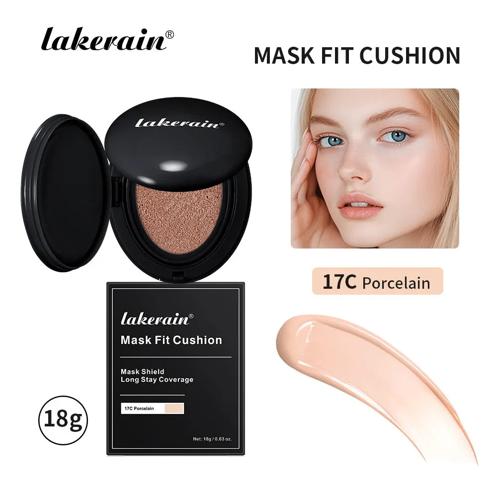 Semi Matte CC Cream Cushion and Long Lasting Foundation for Flawless Face Makeup - 51