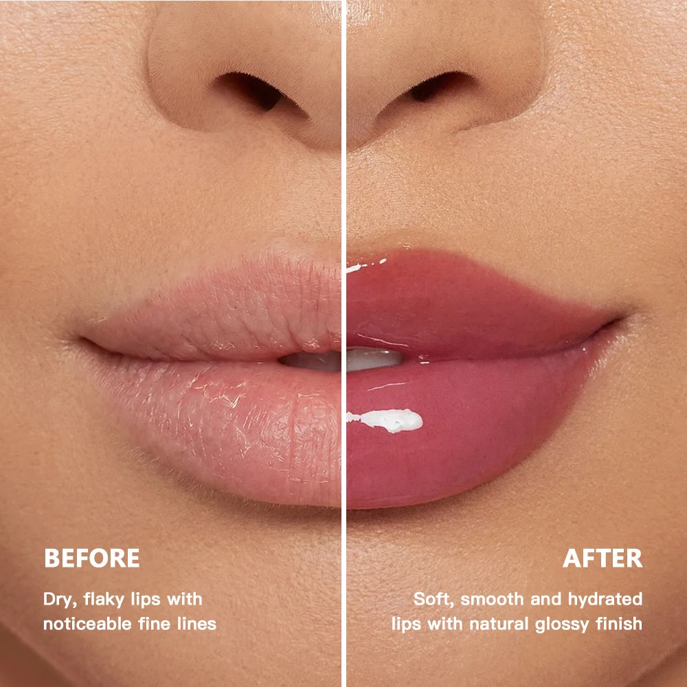Lip Softening Balm and Hydrating Tinted Gloss for Smooth and Nourished Lips