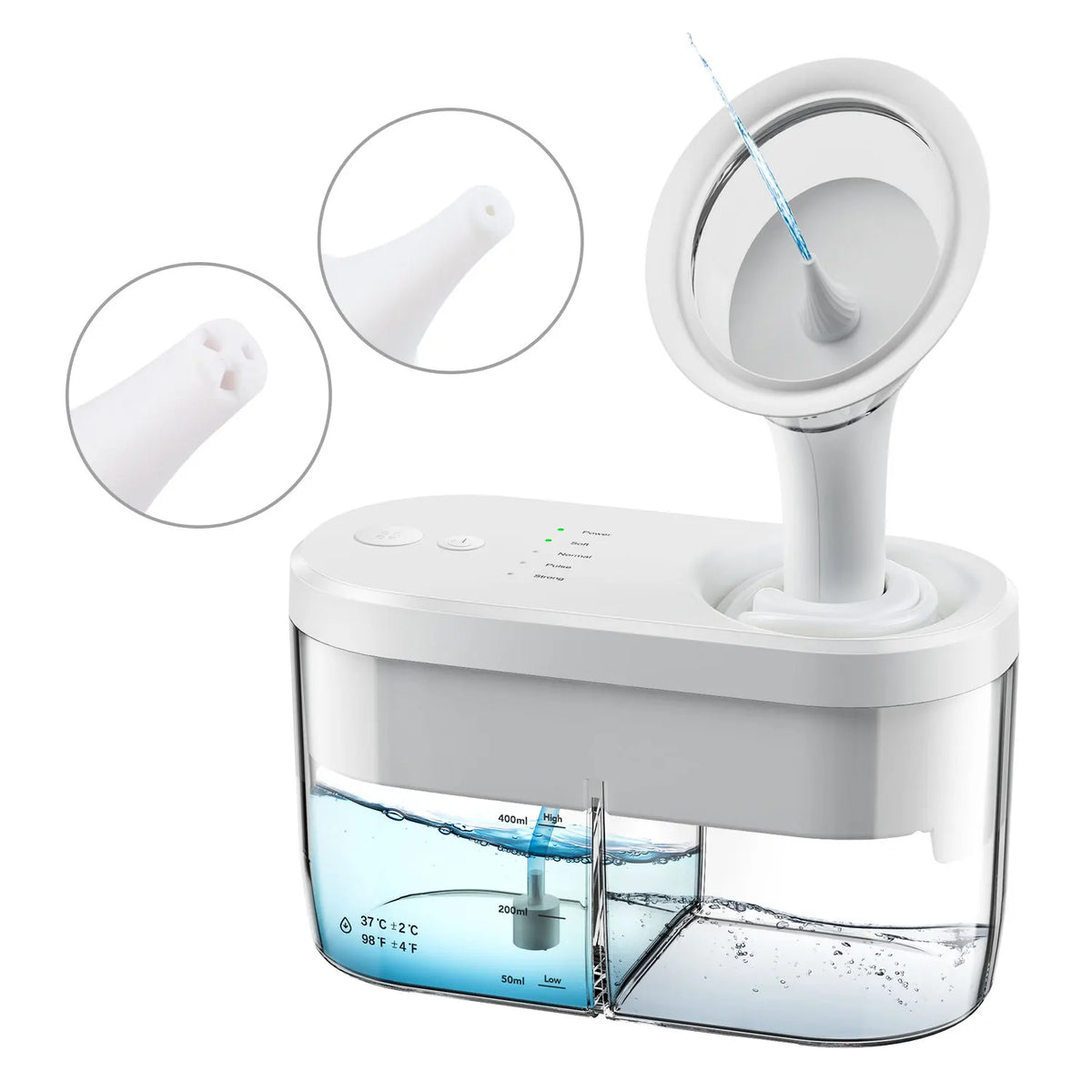 Electric Ear Water Cleaner and Earwax Removal Irrigation System for Home Use