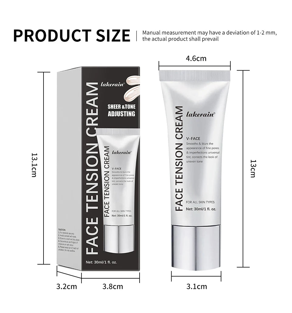 Face Tension Cream and Pore Blurring Primer for Flawless Makeup Application - 15