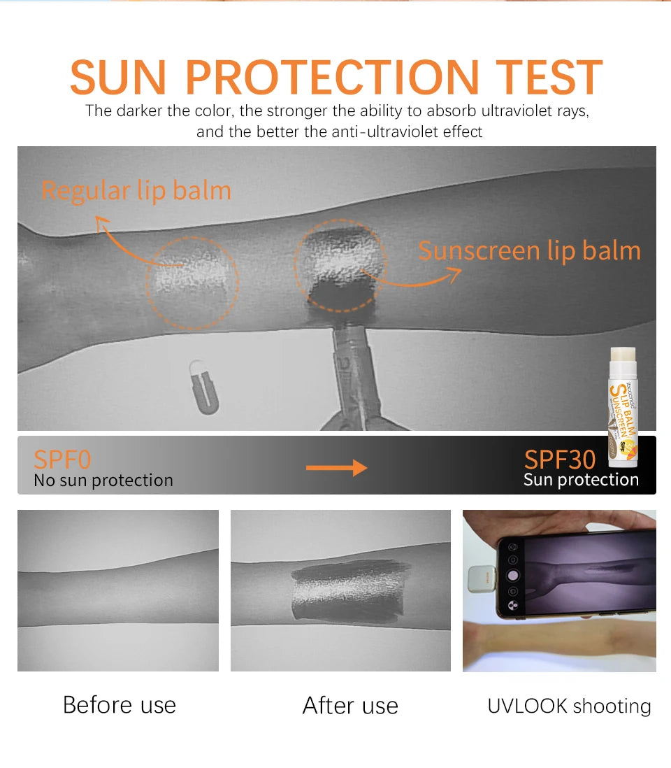 Sunscreen Lip Balm and Hydrating Moisturizer for Daily Sun Protection - 11