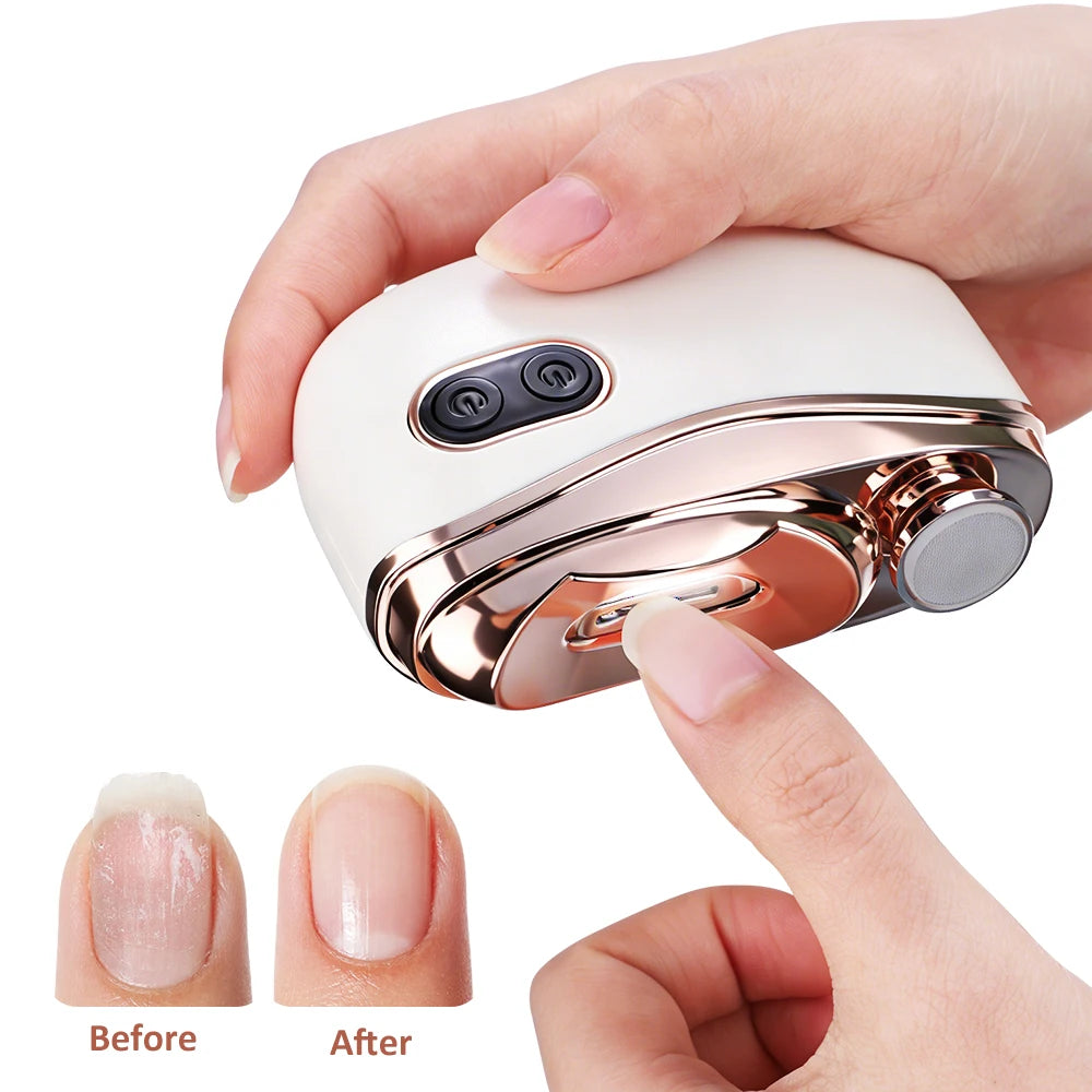 Electric Nail Clipper and Automatic Nail Trimmer for Home Manicure Care