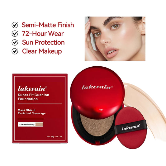 Air Cushion Foundation and CC Cream Concealer for Daily Flawless Skin Makeup