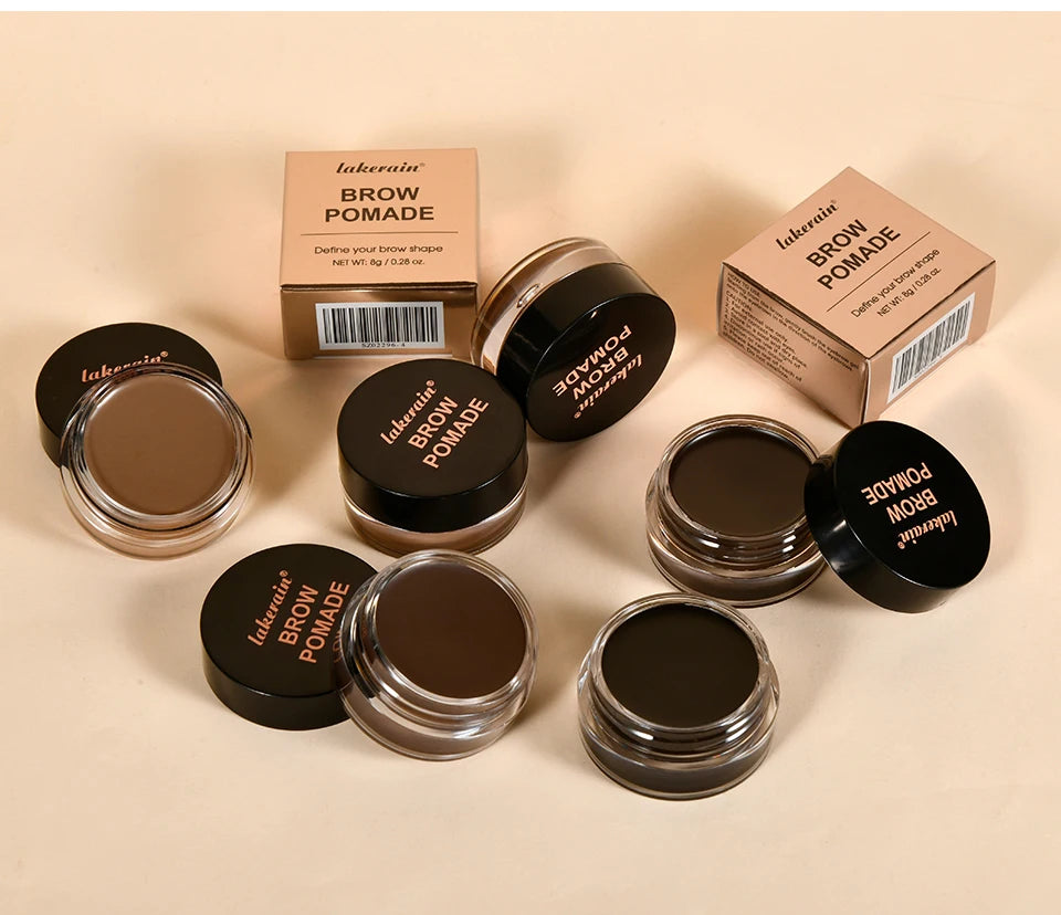 Brow Pomade and Eyebrow Enhancer Gel for Long Lasting Natural Looking Makeup