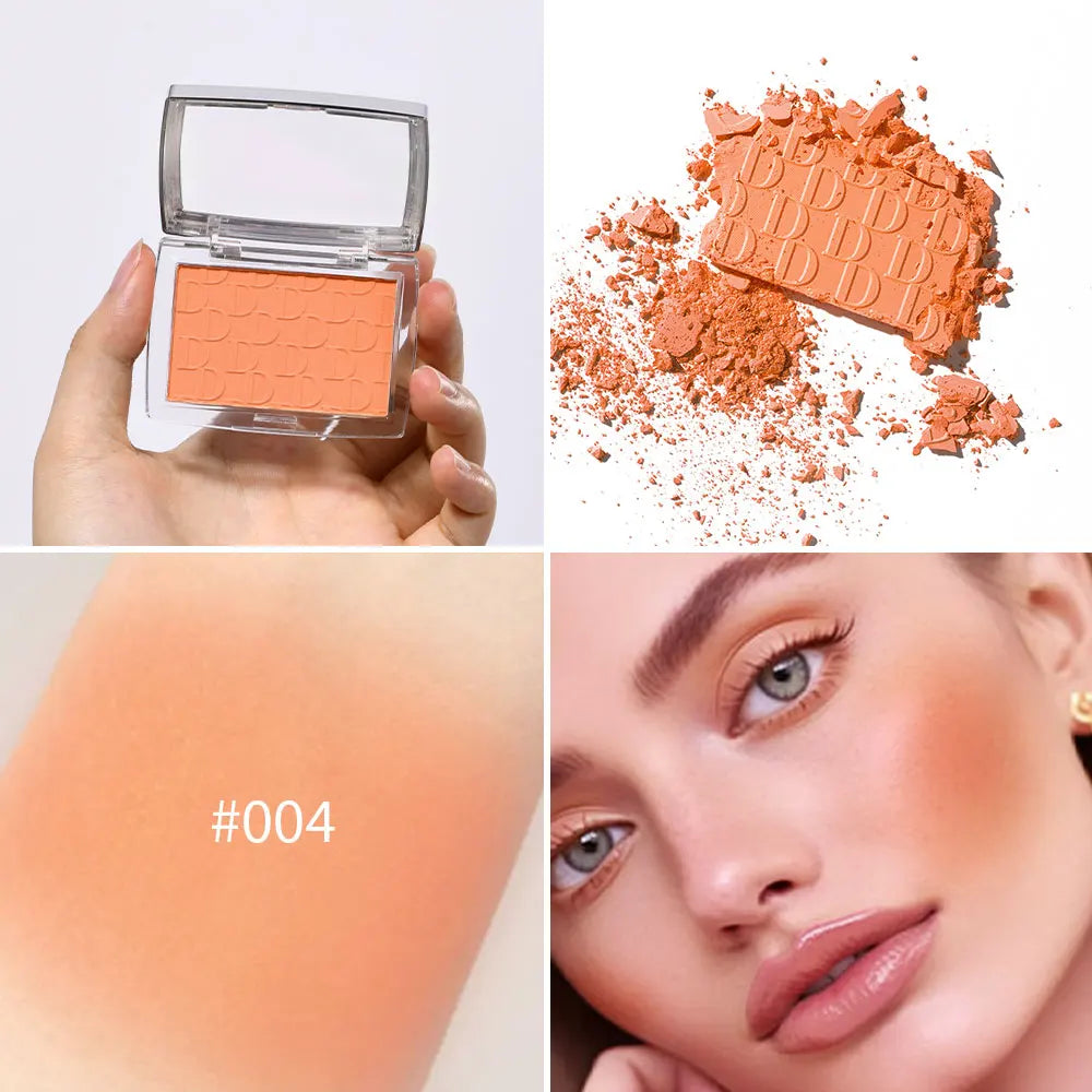 Embossed Blush Palette and Matte Face Powder for everyday makeup enhancement - 6