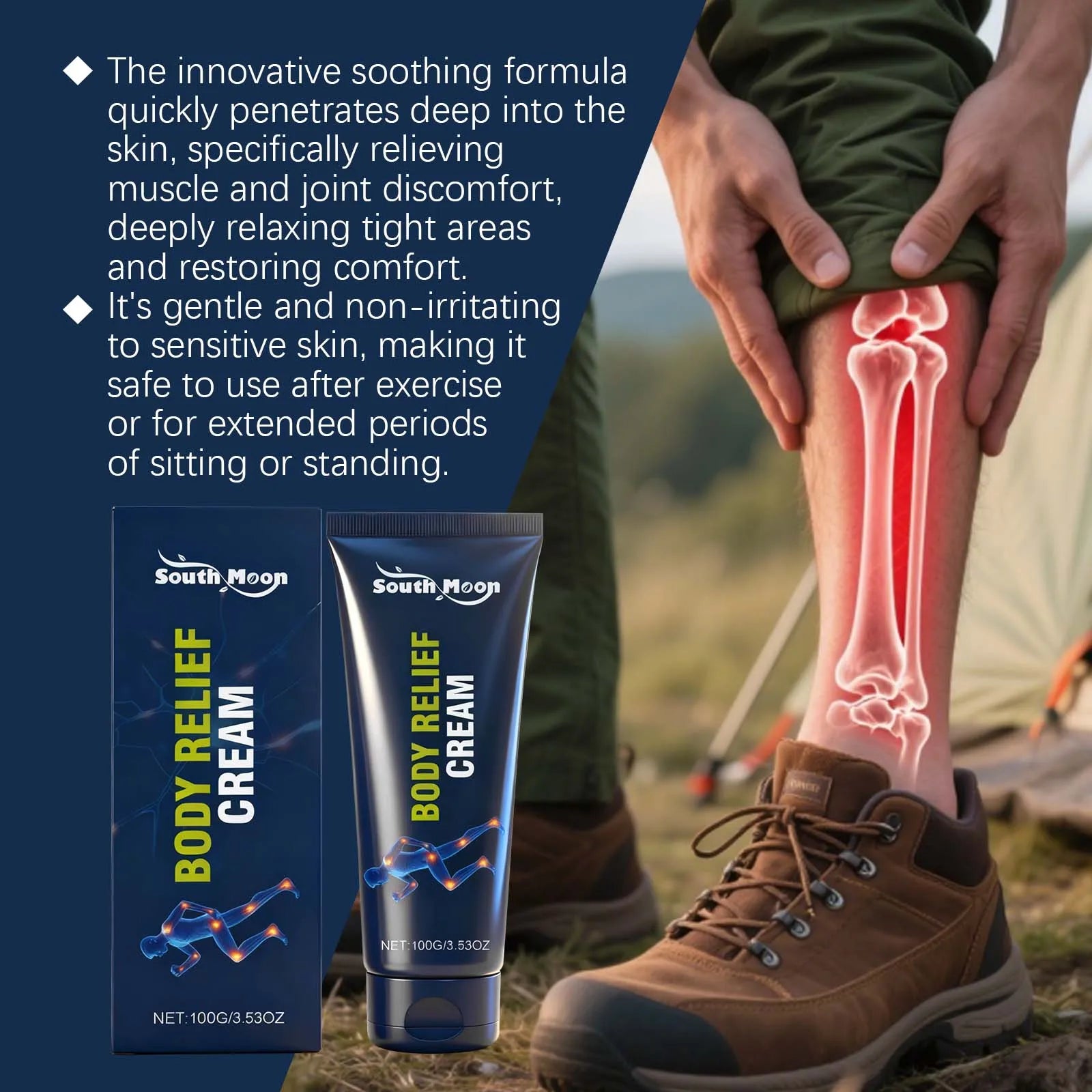 Body Relief Cream and Muscle Massage Lotion for Joint Support and Recovery - 15