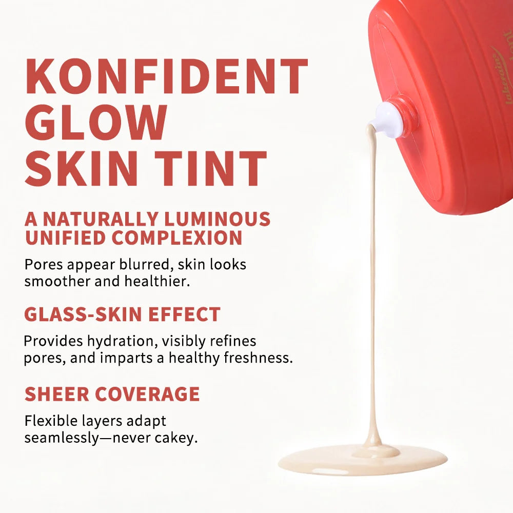Skin Tint Foundation and Liquid Makeup Base for Daily Radiant Complexion - 2