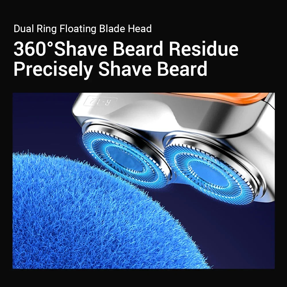 Electric Shaver and Portable Grooming Razor for Daily Travel and Home Use - 3