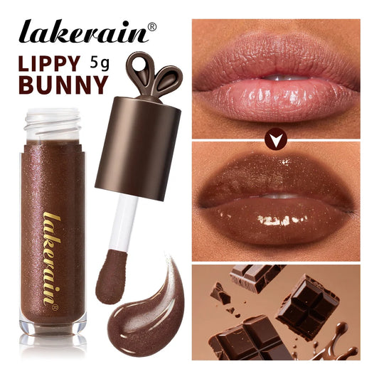 Deep Moisturizing Lip Gloss and Tinted Lip Stain for Hydrating Daily Wear