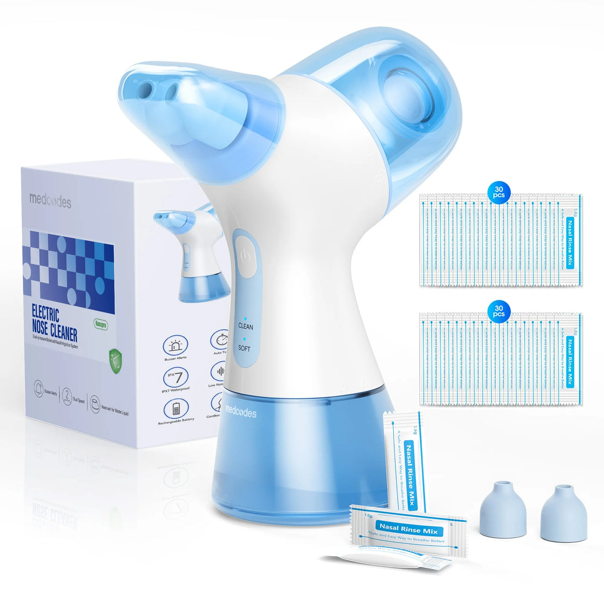 Nasal Irrigation System and Sinus Rinse Machine for Allergy and Congestion Relief