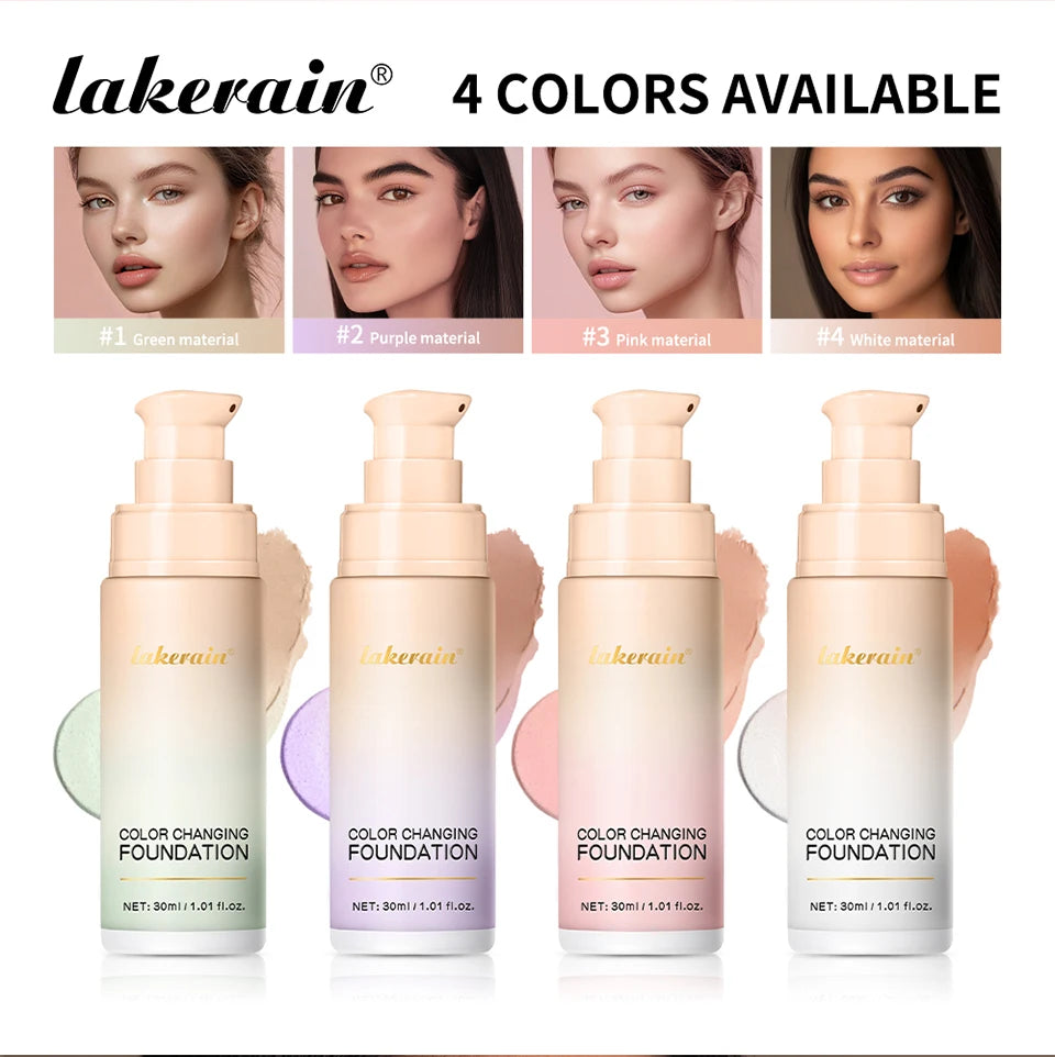Color Changing Foundation and Face Concealer for Daily Makeup and Sun Protection - 20
